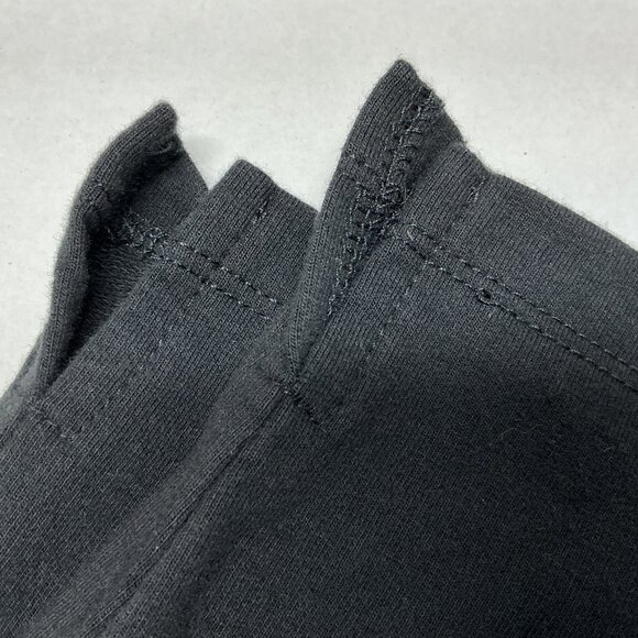 Large Set Sport Savvy Striped/Solid French Terry Short Sleeve & Crop Pant Set - Picture 11 of 13